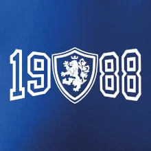 Narozeninový motiv - znak - 1988