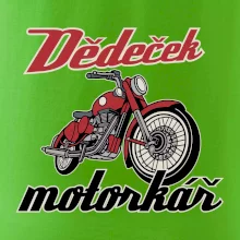 Dědeček motorkář Dědeček motorkář