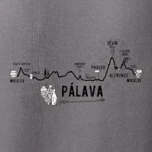 Profil kopců - Kolem Pálavy