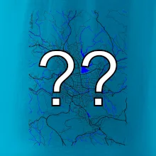 Vaše město - Mapa s vodními toky Vaše město - Mapa s vodními toky