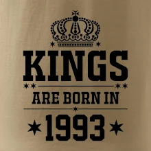 Kings are born in 1993