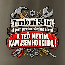 Trvalo mi  55 let, než jsem posbíral všechno nářadí