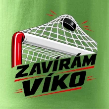 Hokejový střelec zavírám víko