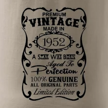 Vintage Etiketa - 1952