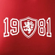 Narozeninový motiv - znak - 1981 Narozeninový motiv - znak - 1981