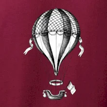 Horkovzdušný balón  kreslený