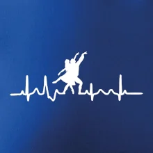 EKG tanec - tančící dvojice EKG tanec - tančící dvojice