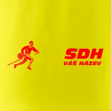 Hasičský sport SDH + váš název ČERVENÁ