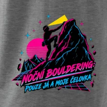 Noční bouldering s čelovkou