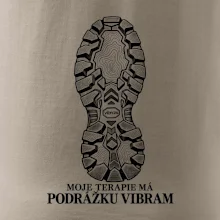 Moje terapie má podrážku Vibram