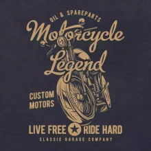 Motorcycle Legend Live free Ride hard