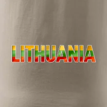 Lithuania - nápis vlajka