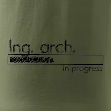 In progress  titul Ing. arch. inženýr architekt / inženýrka architektka