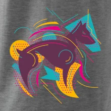 Pes abstrakce hubený