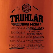 Hodinová mzda truhlář