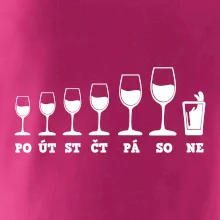 Evoluce víno celý týden