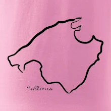 Mallorca - obrys ostrova