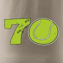 Tenis kulaté narozeniny 70