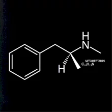 Molekulární struktura pervitin