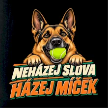 Neházej slova házej míček - vlčák