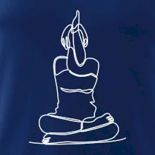 Jóga v sedu jedním tahem