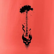 Kytara strom a lebka