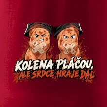 Nohejbal kolena pláčou srdce hraje