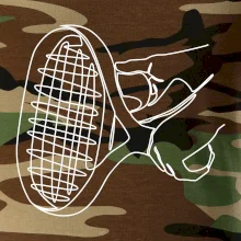 Tenisová raketa jednim tahem