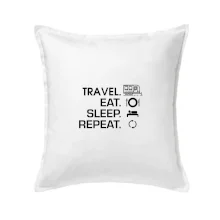 Eat sleep travel - Velký  přívěs