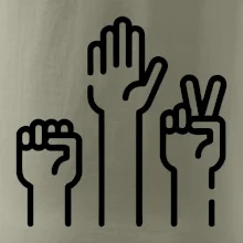 Kamen nůžky papír ikony