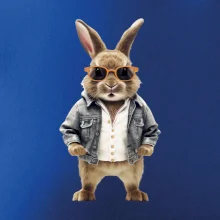 Králík v bundičce