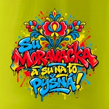 Streetart - Su Moravačka a su na to pyšná!
