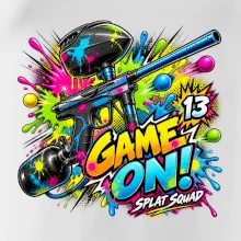 Barevná exploze game on paintball