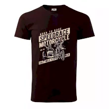 Speedrace motrcycle half mile