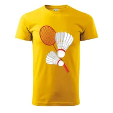 Badminton - pálka a košík