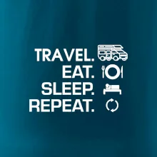 Eat sleep travel - alkovna