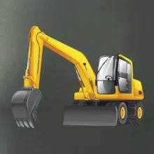 Bagr bez nápisu ze předu