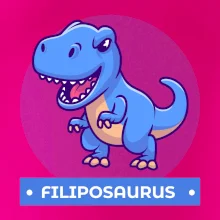 Dinosauří jména - modrý dinosaurus