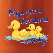 Moje první dovolená u vody - sourozenci