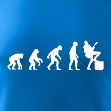 Evoluce kytarista - noha na kombu
