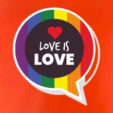 Love is love bublina