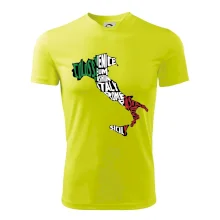 Mapy - názvy měst - Italie