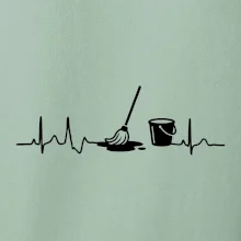 EKG vytírání