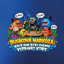 Dusíková narkóza když ryby vyprávějí vtipy
