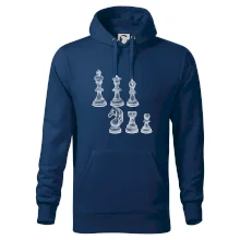 Šachové figurky kreslené