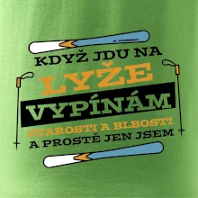 Když jdu na lyže, vypínám starosti