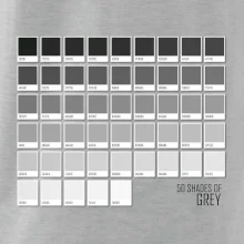 50 barevných odstínů šedi