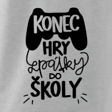 Konec hry, zpátky do školy