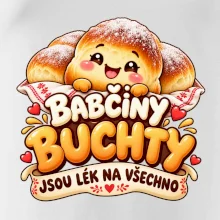 Babčiny buchty jsou lék na všechno roztomilá buchta