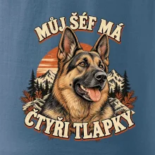 Můj šéf má čtyři tlapky - německý ovčák